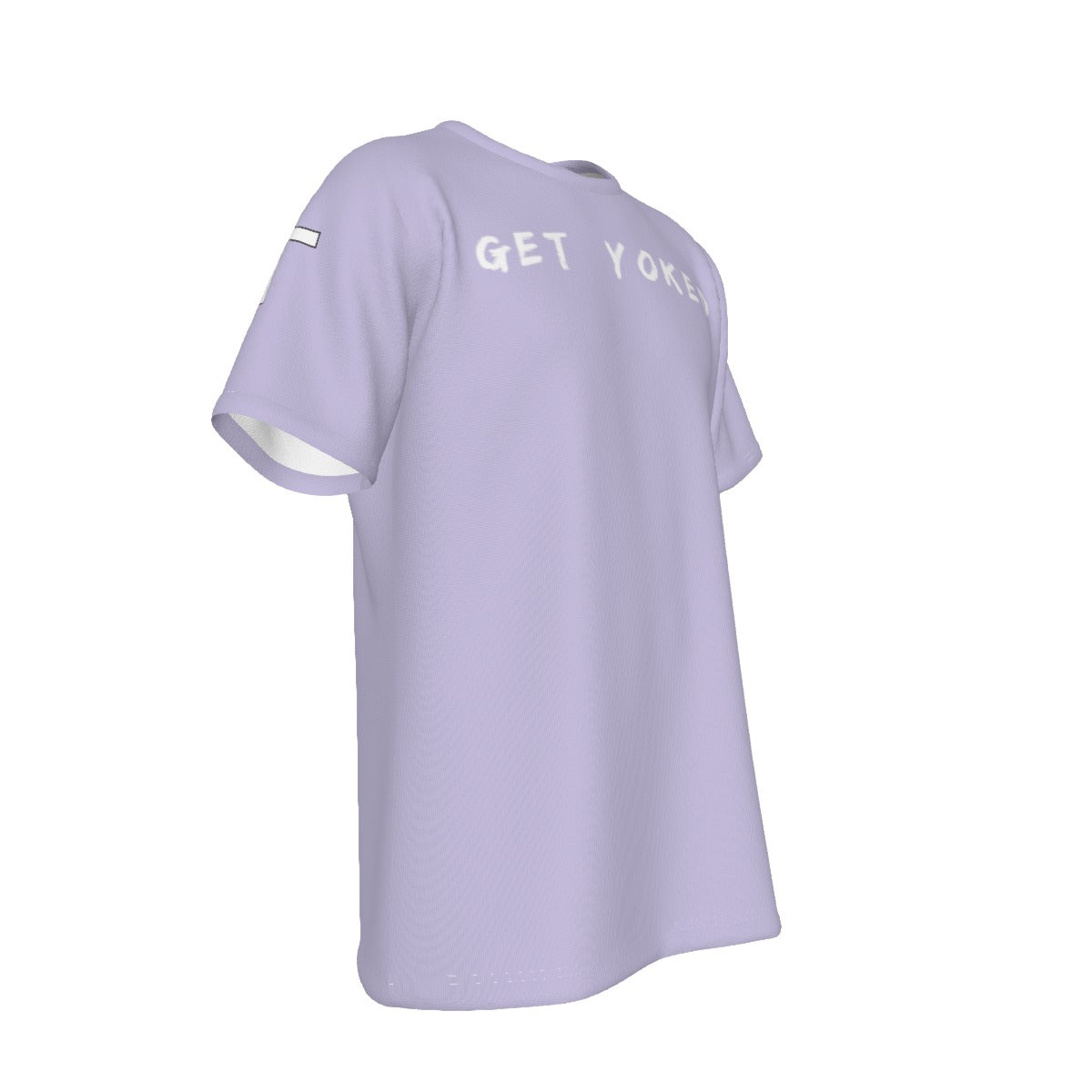 JESUS'S GYM GET YOKED T SHIRT (Light Purple)