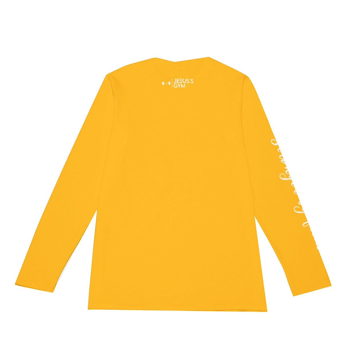 JESUS'S GYM Long Sleeve T-Shirt (Orange)