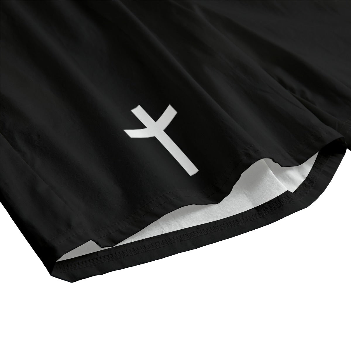 JESUS'S GYM philippians 4 13 shorts (Black)