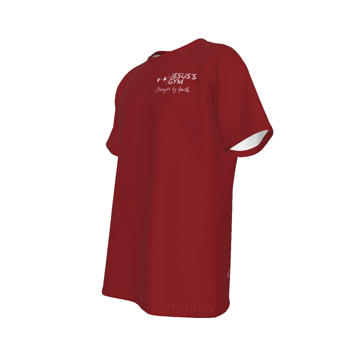 JESUS'S GYM official T shirt (Red)