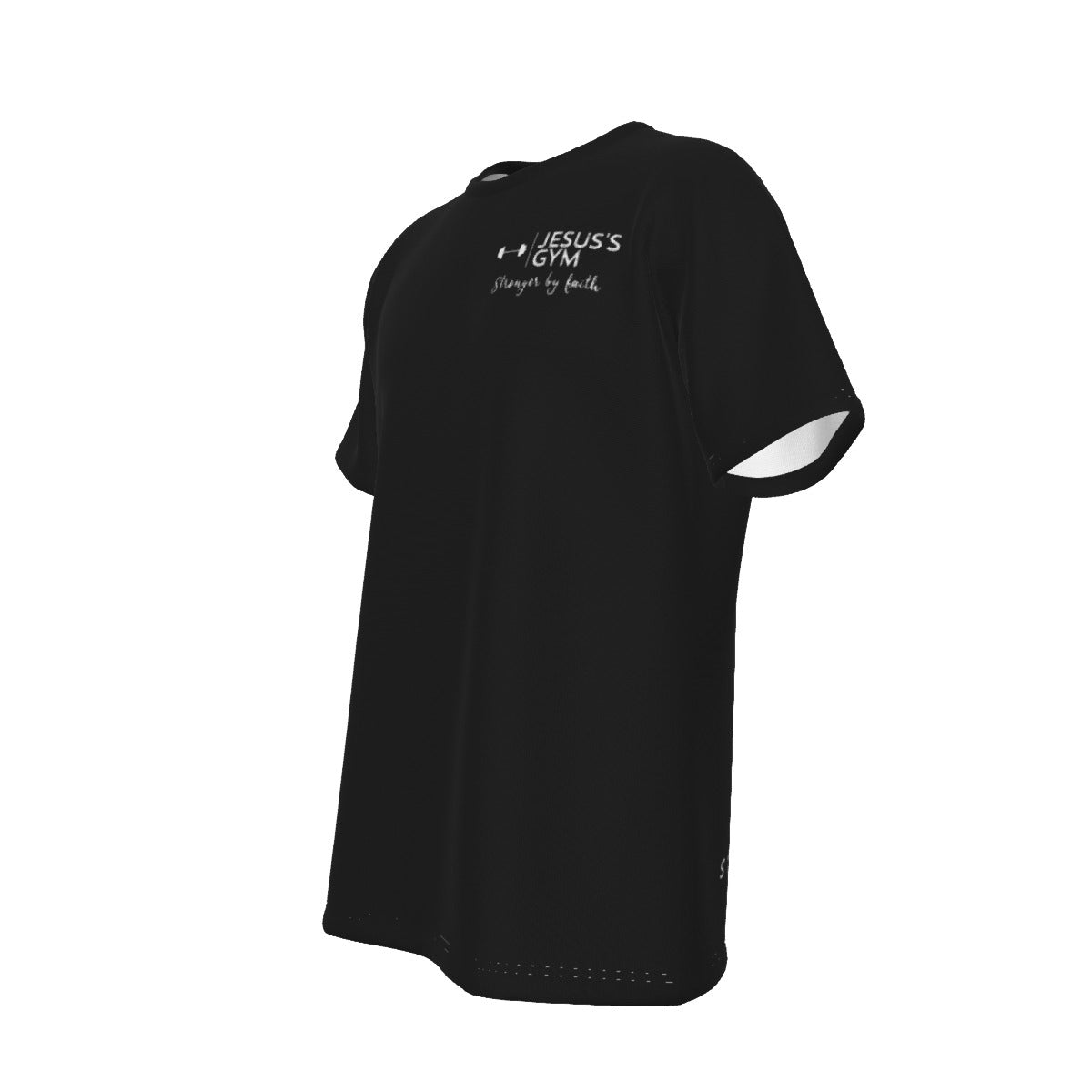 JESUS'S GYM official T shirt (Black)