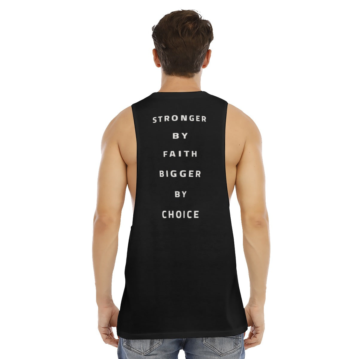 JESUS'S GYM official muscle tank (Black)